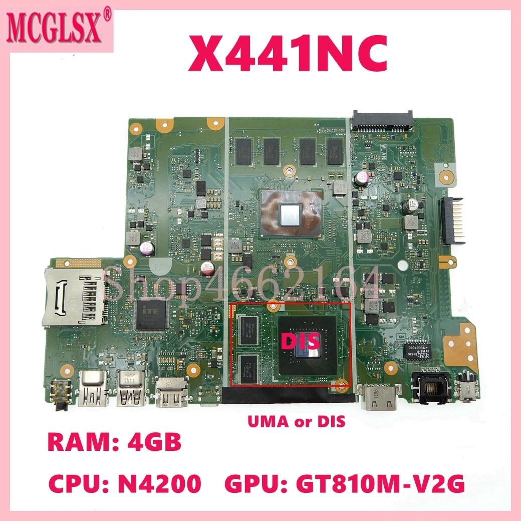 Ʈ , Asus X441NC F441NA A441NA X441NA X441NA K441NA , X441NA N3350 N4200 CPU, 4GB RAM UMA/GT810M